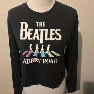 Beatles long sleeved T shirt Abbey Road Size Large